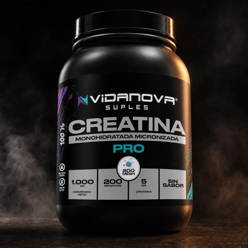 Creatina Monohidratada Micronizada 1kg VidaNova Suples
