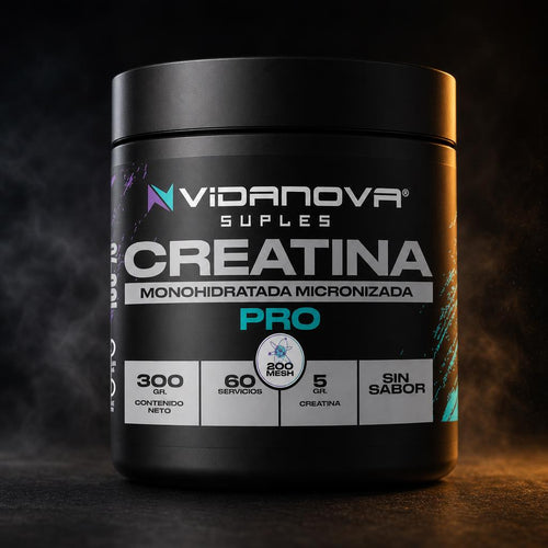 Creatina Monohidratada Micronizada 300g VidaNova Suples