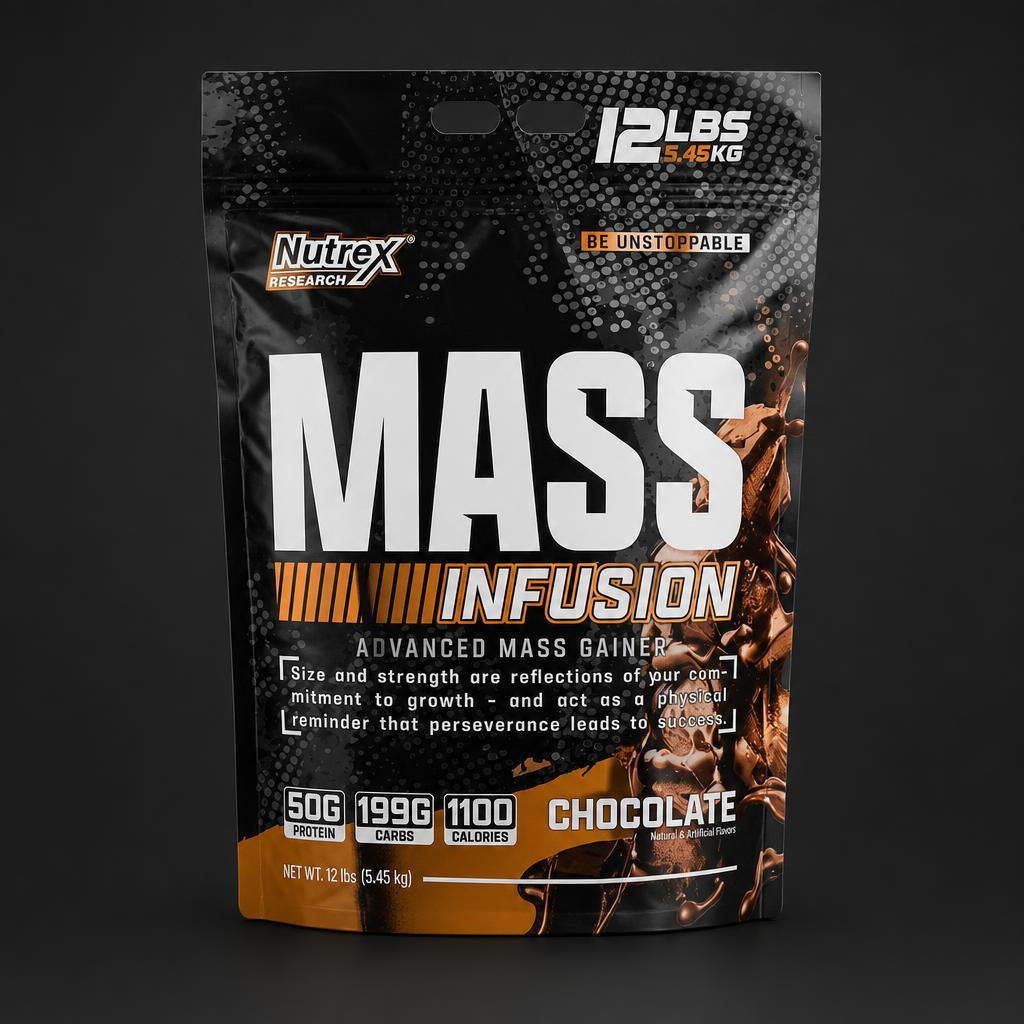 Mass Infusion 12LB Chocolate - foto de estudio
